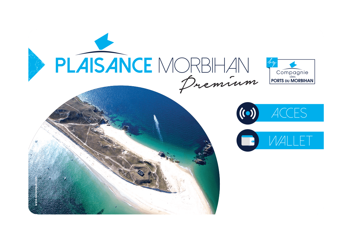 Plaisance Morbihan, carte fidélité Compagnie des ports du Morbihan